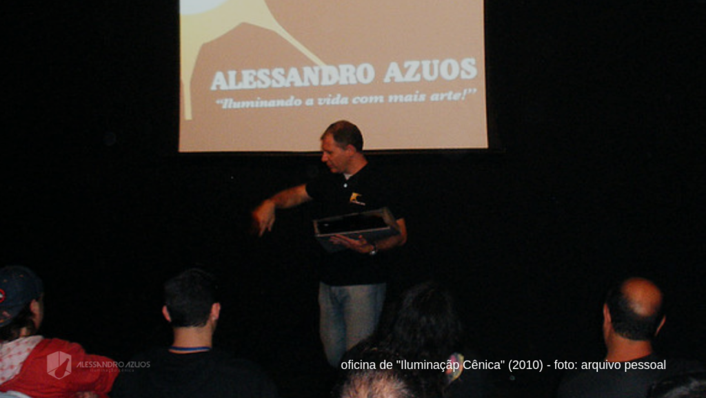 AULAS, PALESTRAS E OFICINAS COM ALESSANDRO AZUOS
