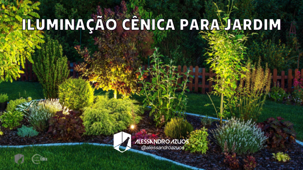 Iluminação Cênica Para Jardim