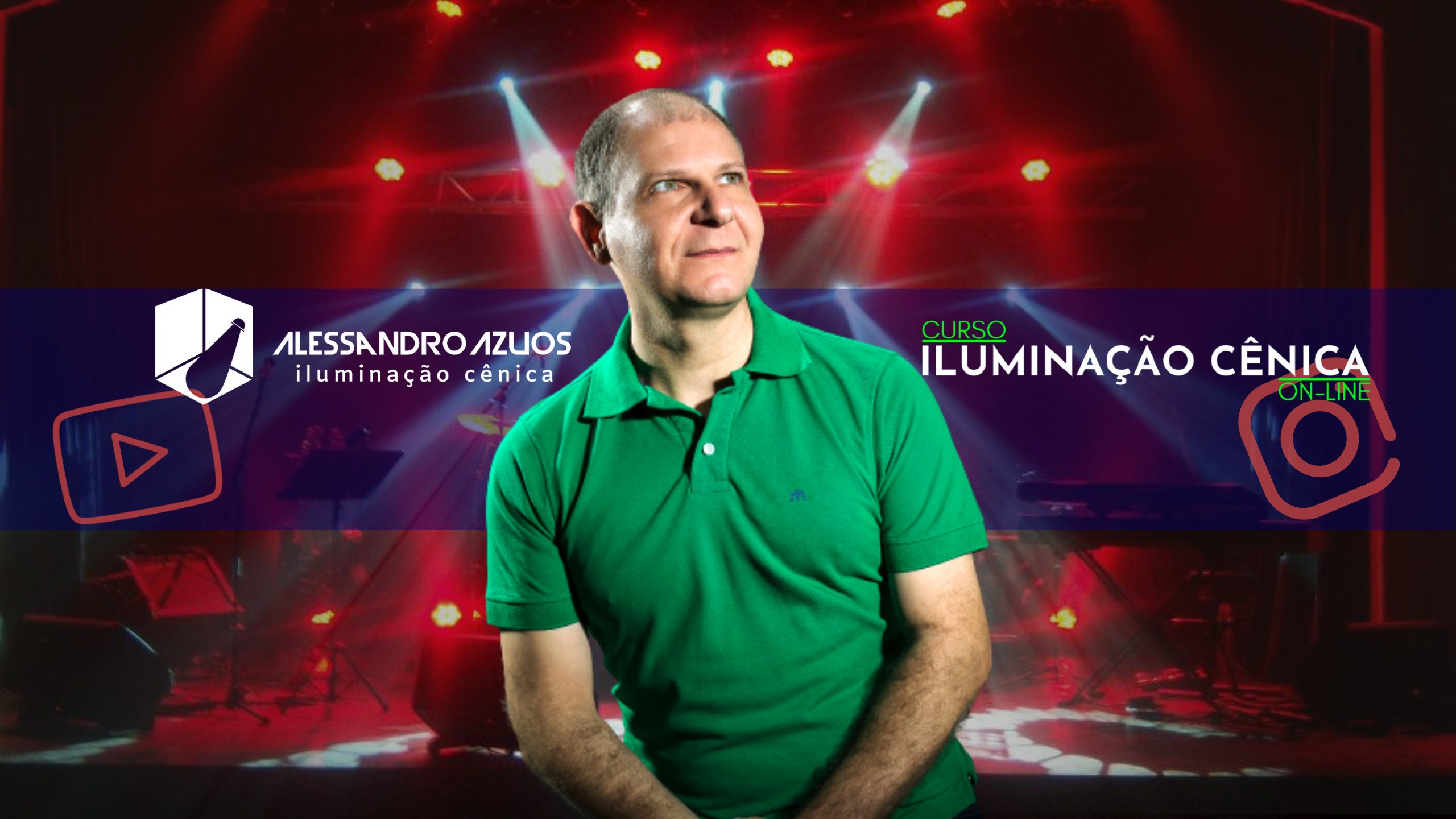 Iluminação cênica online Alessandro Azuos