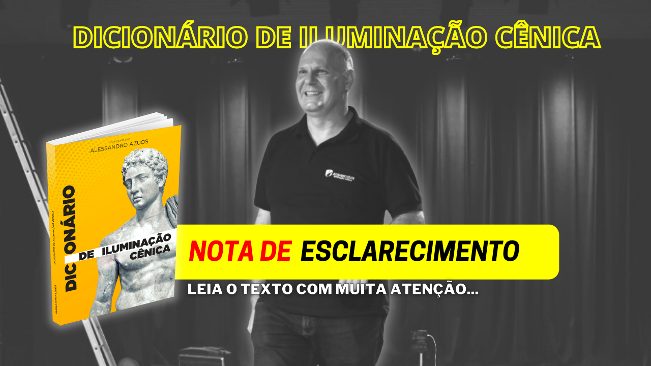 Dicionário de Iluminação Cênica – Lote 2