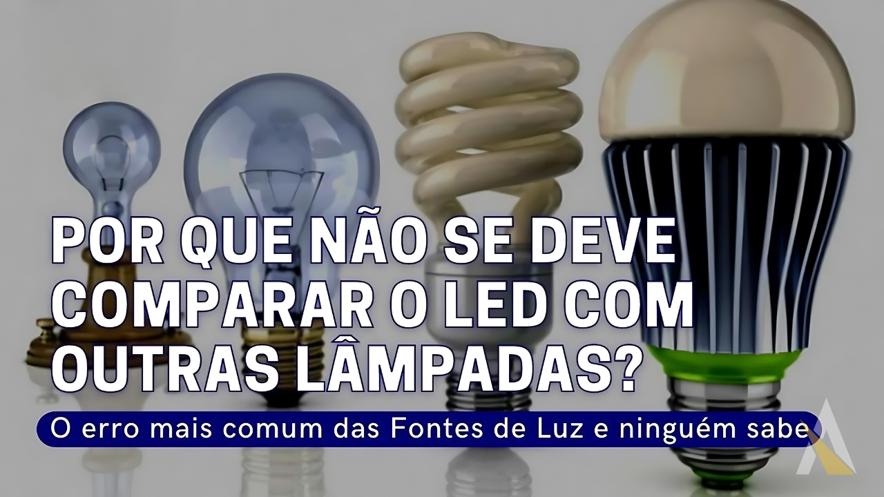 Iluminação Cênica: Por que não se deve comparar o LED com outras Lâmpadas?