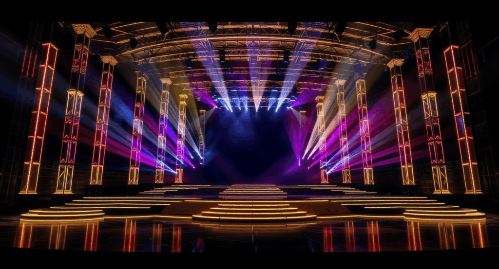 Projetos 3D Iluminação Cênica com Alessandro Azuos