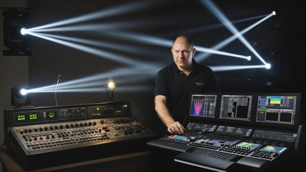 ILUMINAÇÃO CÊNICA ALESSANDRO AZUOS - CURSOS E PALESTRAS DE ILUMINAÇÃO PROFISSIONAL