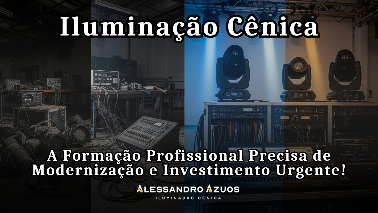 INVESTIMENTOS NA ILUMINAÇÃO CÊNICA ALESSANDRO AZUOS