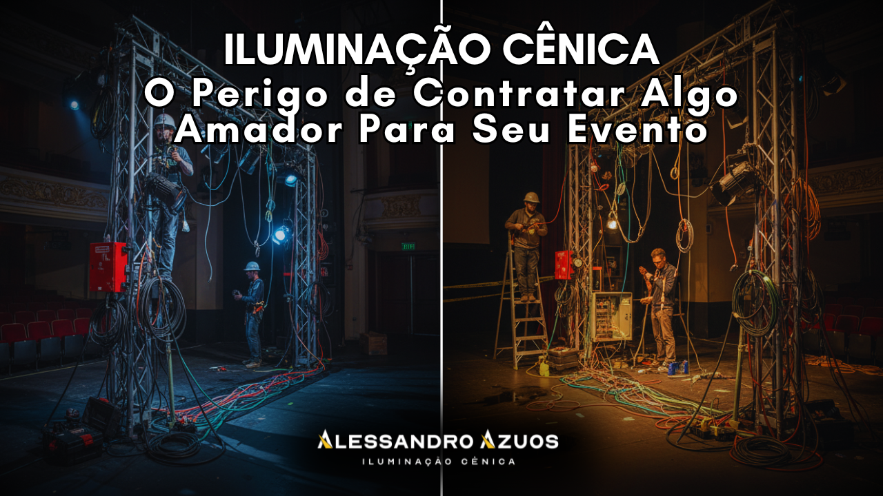 AMADORISMO NA ILUMINAÇÃO CÊNICA ALESSANDRO AZUOS