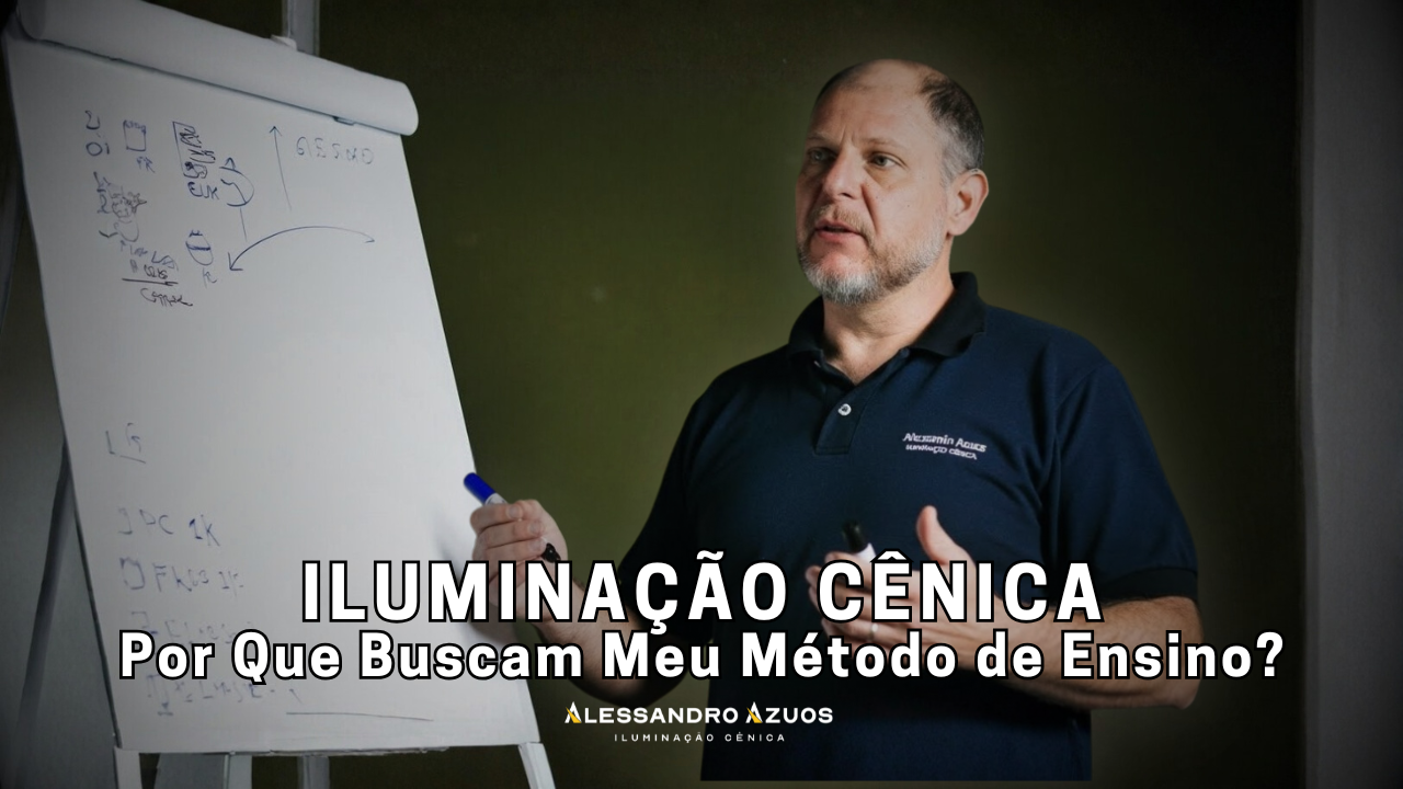 CURSO E TREINAMENTO ILUMINAÇÃO CÊNICA ALESSANDRO AZUOS