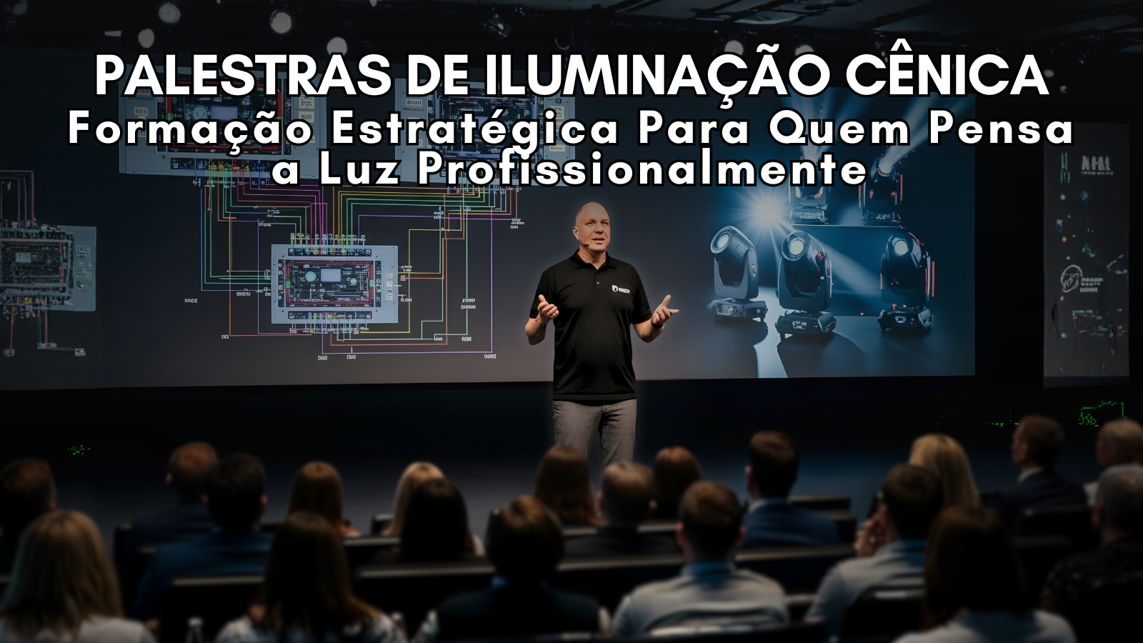 PALESTRA NA ILUMINAÇÃO CÊNICA ALESSANDRO AZUOS