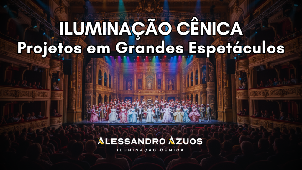 ILUMINAÇÃO CÊNICA GRANDES ESPETÁCULOS POR ALESSANDRO AZUOS