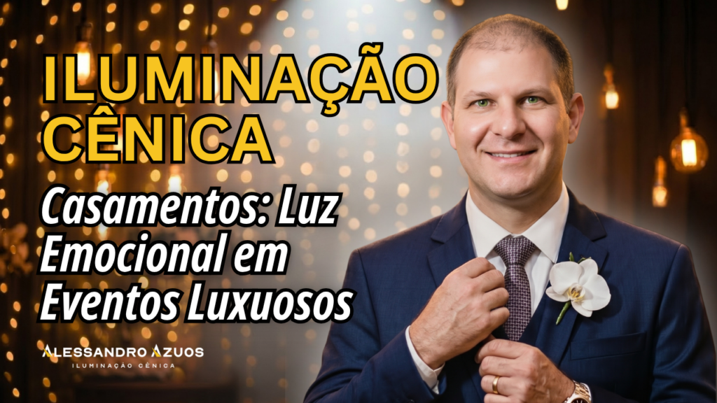 ILUMINAÇÃO CÊNICA - casamentos luxo - ALESSANDRO AZUOS