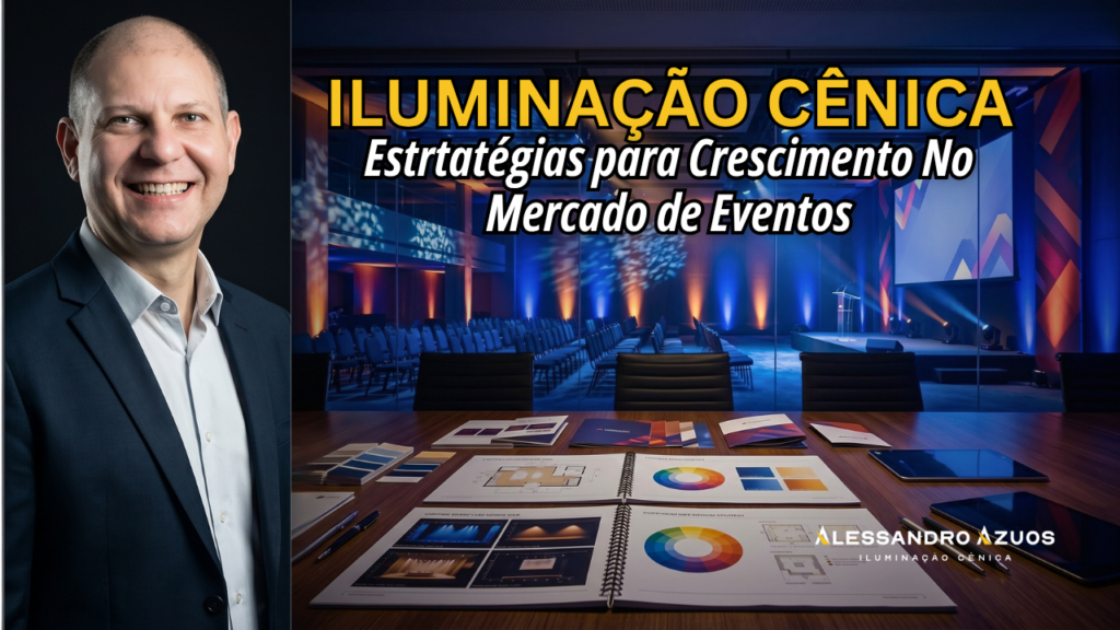 ILUMINAÇÃO CÊNICA - estratégias crescimento - ALESSANDRO AZUOS