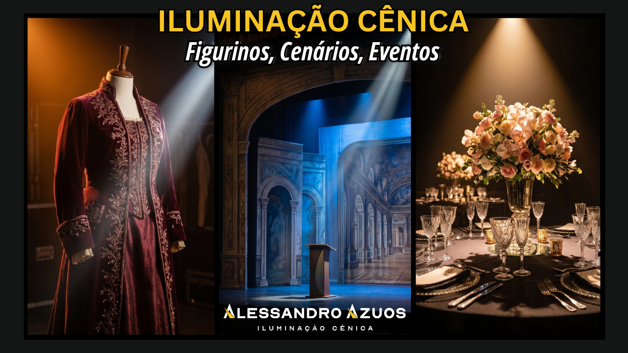 ILUMINAÇÃO CÊNICA - figurinos, cenários e eventos - ALESSANDRO AZUOS