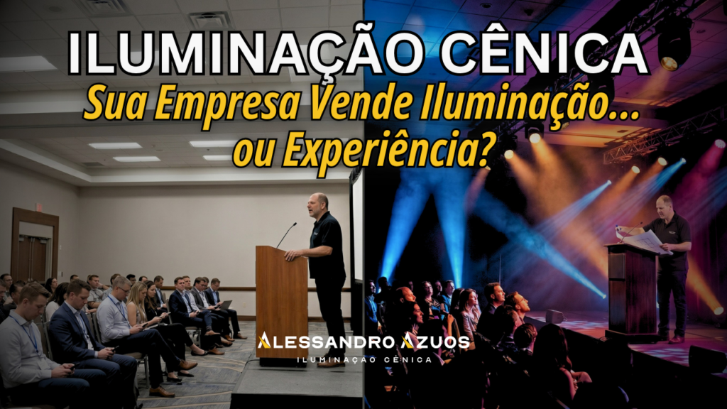 ILUMINAÇÃO CÊNICA luz ou experiencia- ALESSANDRO AZUOS