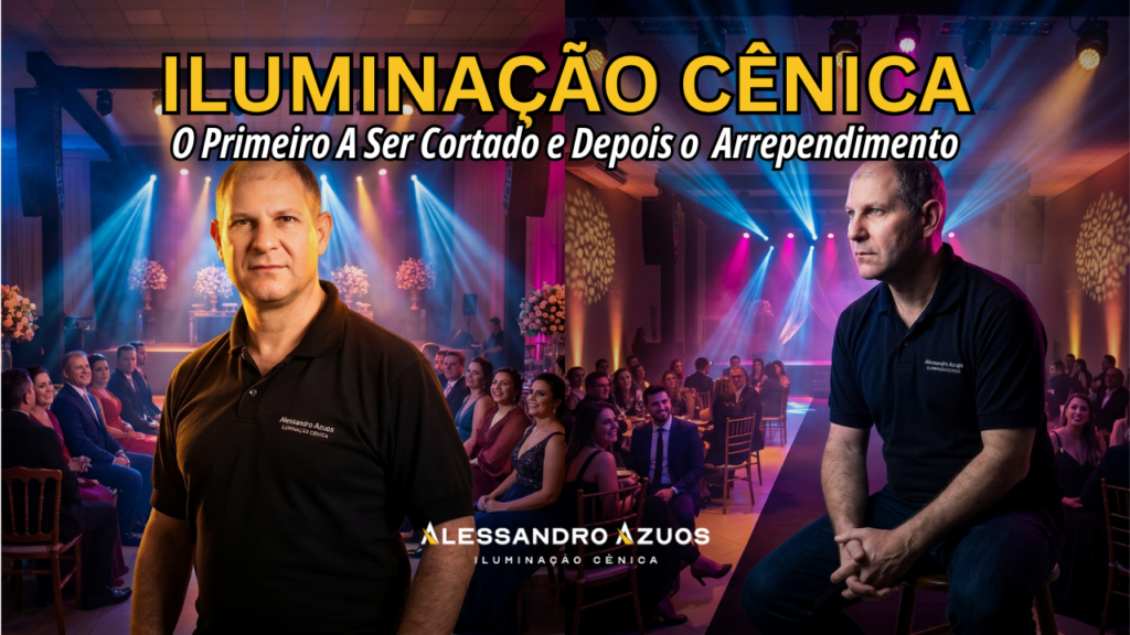 ILUMINAÇÃO CÊNICA - corte e arrependimento - ALESSANDRO AZUOS