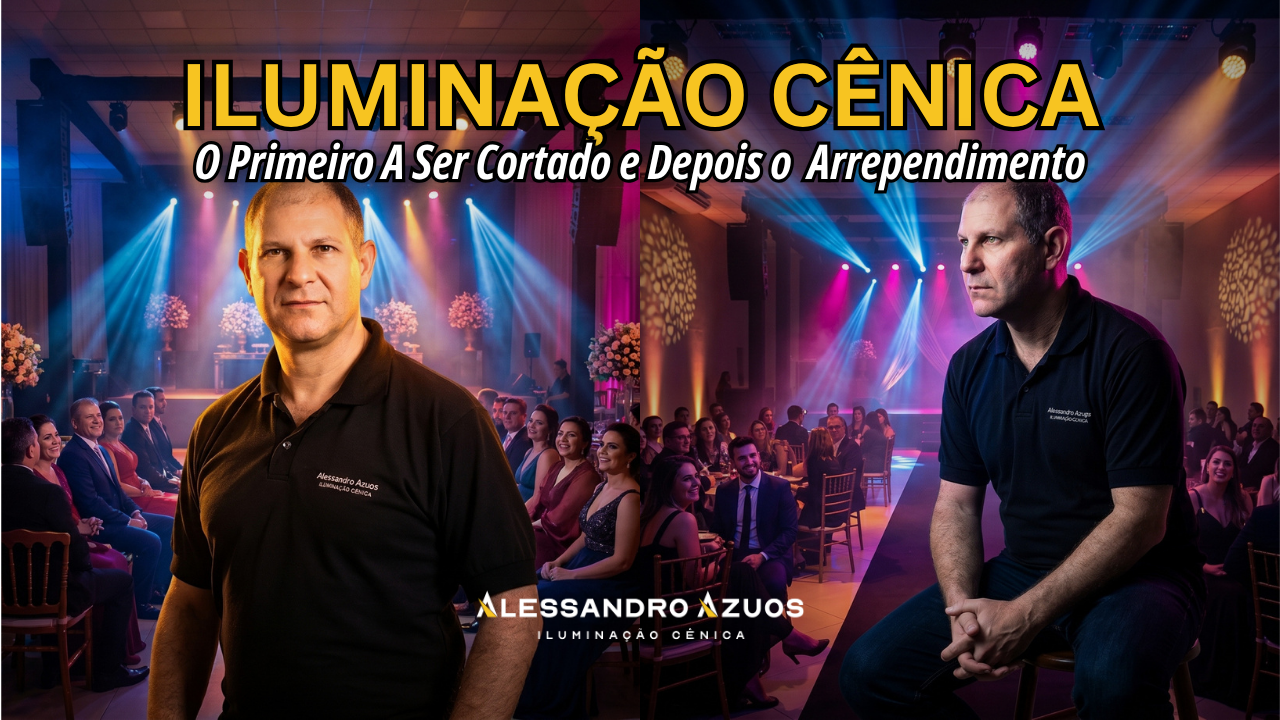ILUMINAÇÃO CÊNICA - corte e arrependimento - ALESSANDRO AZUOS