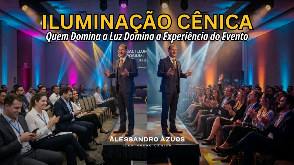 ILUMINAÇÃO CÊNICA - dominar a luz - ALESSANDRO AZUOS