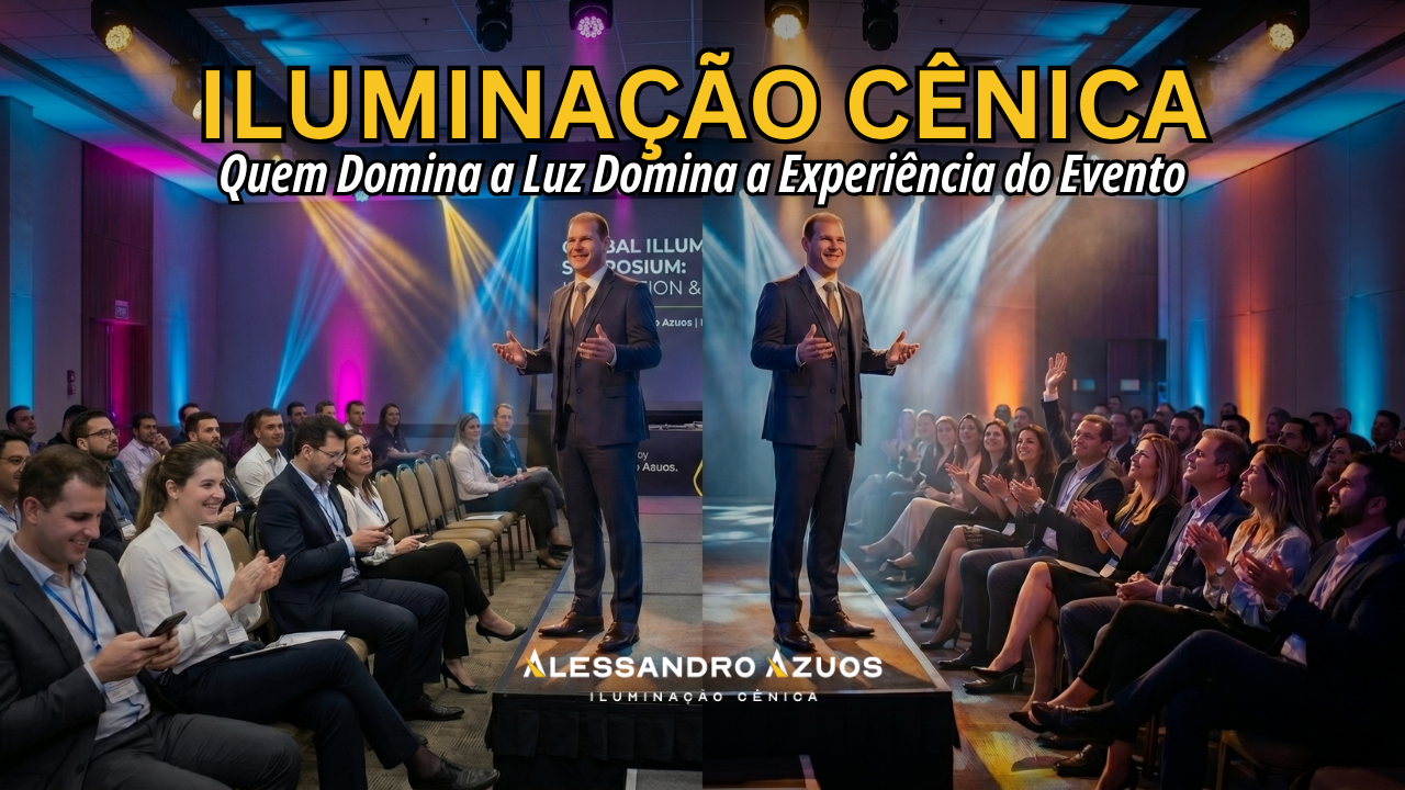 ILUMINAÇÃO CÊNICA - dominar a luz - ALESSANDRO AZUOS