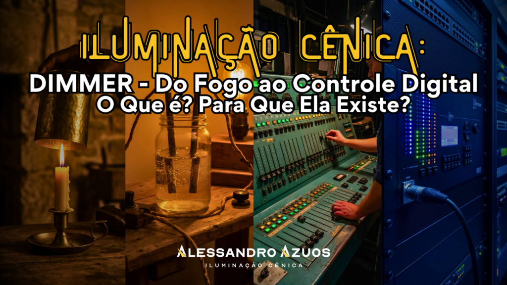 Iluminação Cênica DIMMER DMX E ANALOGICO - ALESSANDRO AZUOS