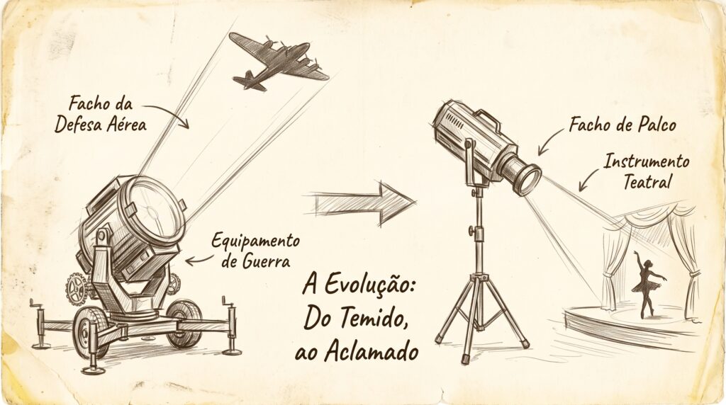 Iluminação Cênica CANHÃO SEGUIDOR - ALESSANDRO AZUOS
