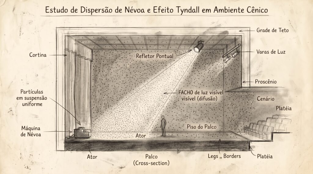 Iluminação Cênica: Fumaça, Haze e Gelo Seco - por Alessandro Azuos