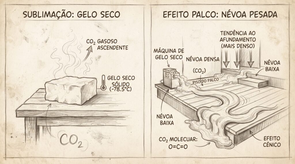 Iluminação Cênica: Fumaça, Haze e Gelo Seco - por Alessandro Azuos