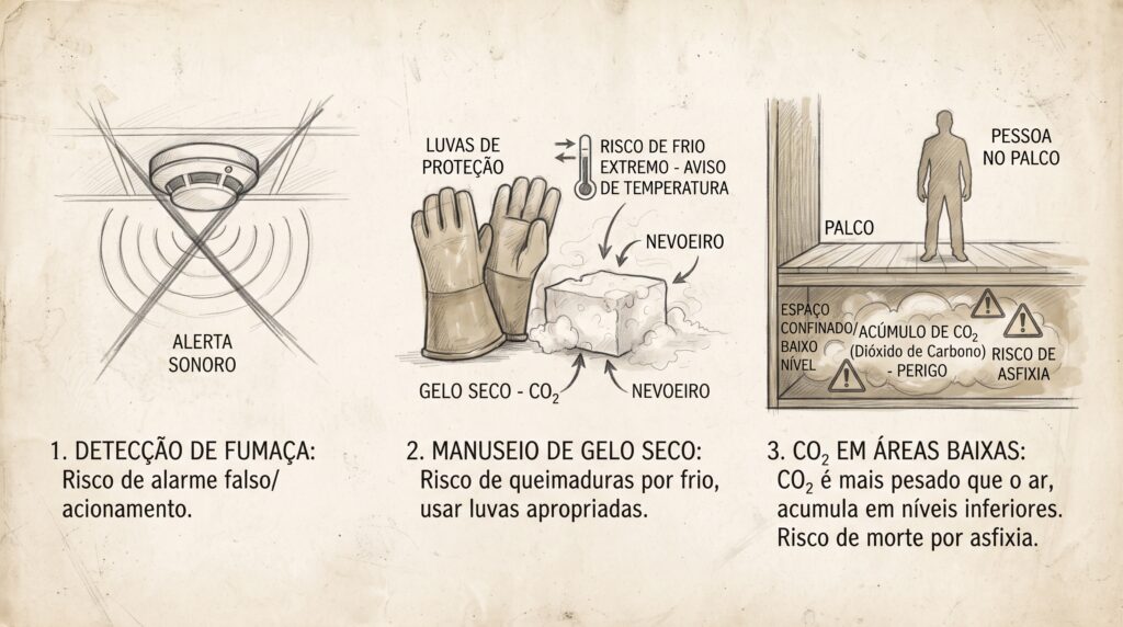 Iluminação Cênica: Fumaça, Haze e Gelo Seco - por Alessandro Azuos